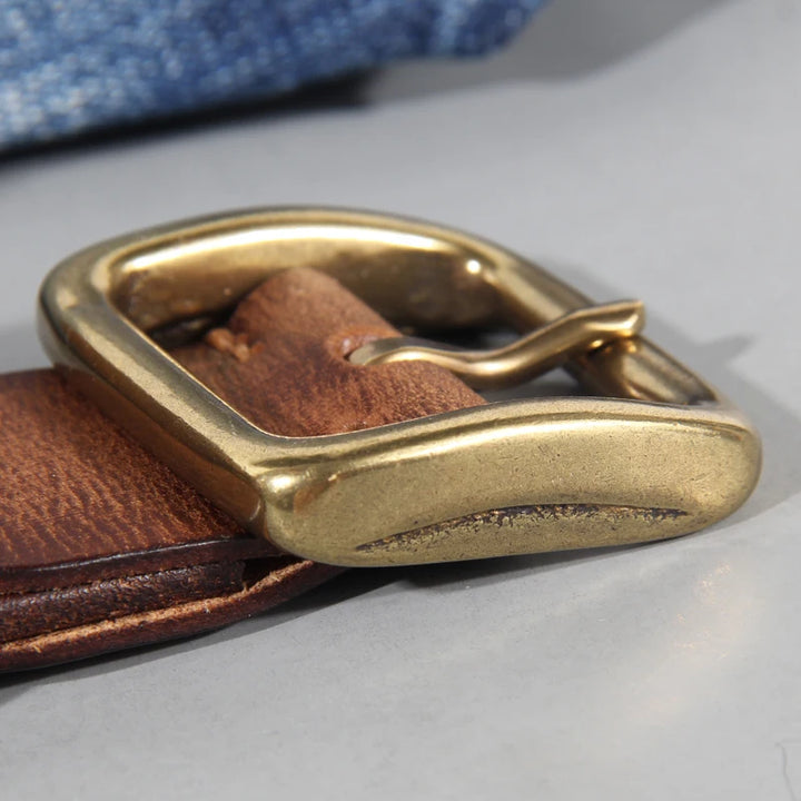 The Giovanni Rossi  Cowhide Leather Belt